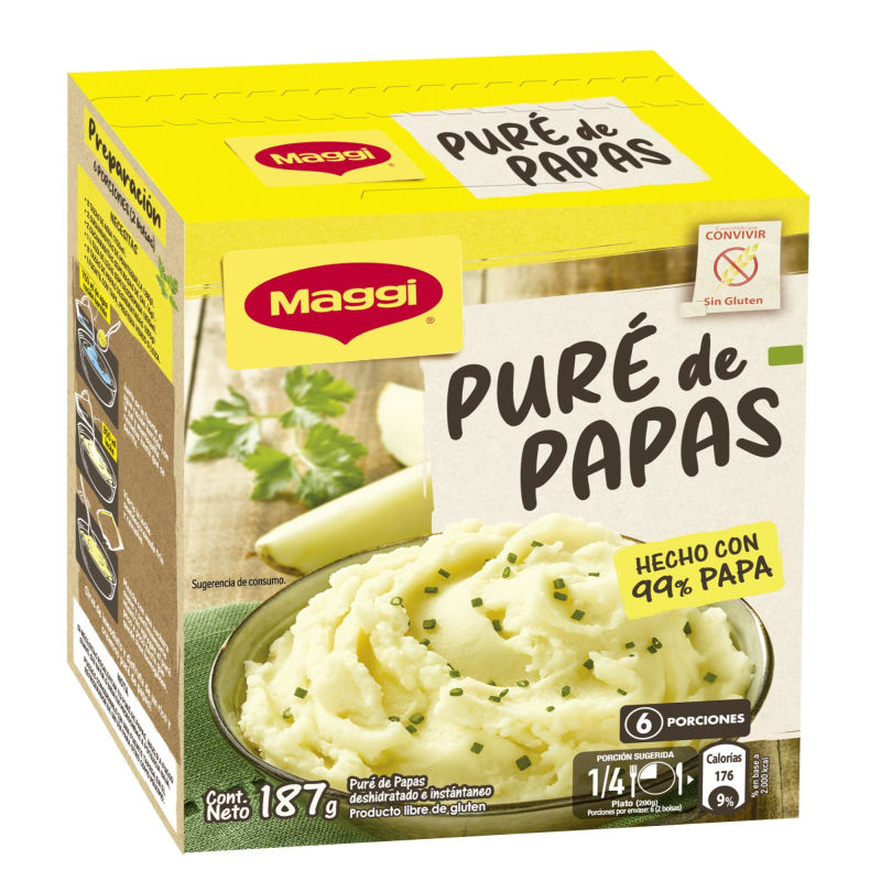 Maggi Puré de Papas 187 grs