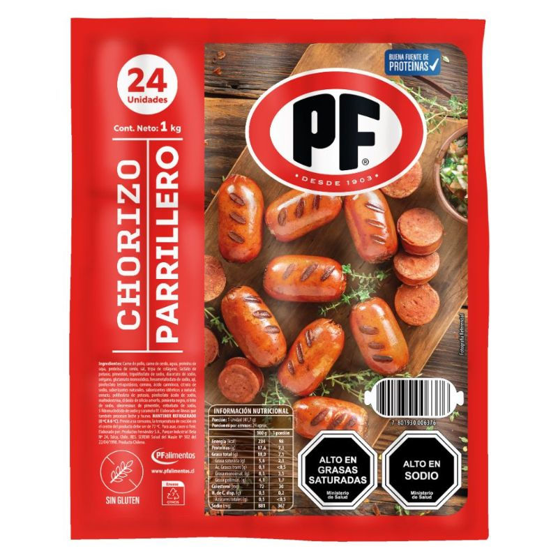 La Española Chorizo Parrillero 24 UN