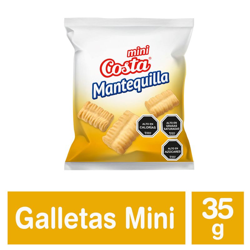 Costa Mini Galleta Mantequilla 35 grs