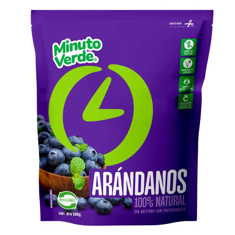 Minuto Verde Arándanos 400 grs