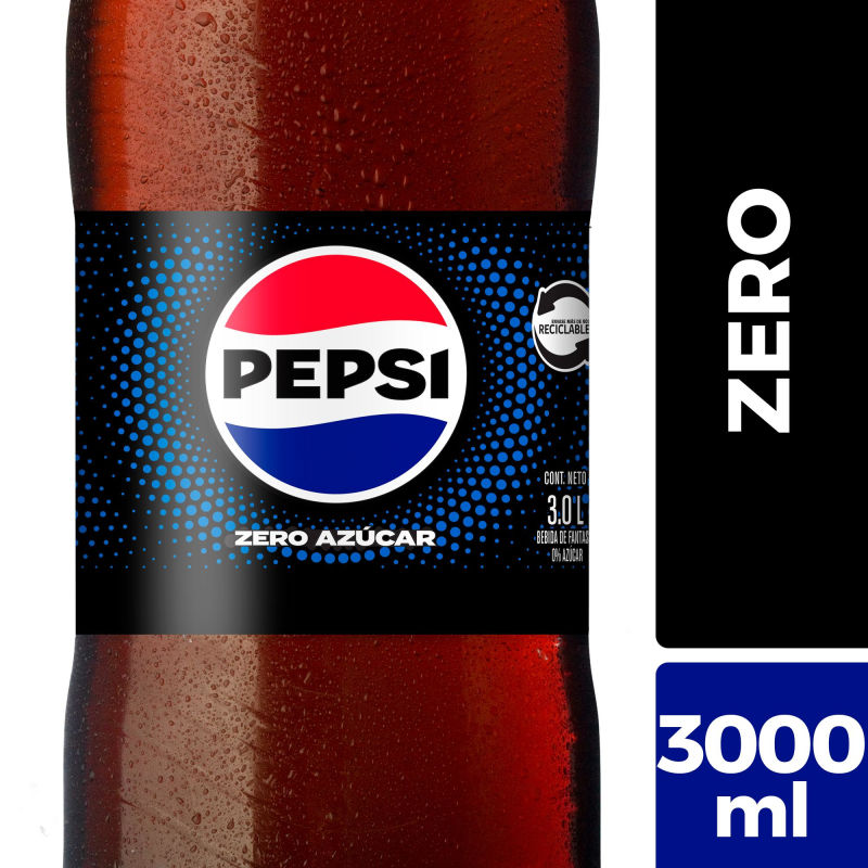 Ccu Pepsi Zero Azucar 3 Lts