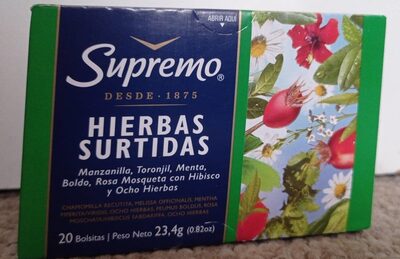 Supremo Infunsión De Hierbas Surtidas 20 UN