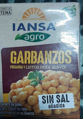Iansa Agro Garbanzos Listos 390 grs