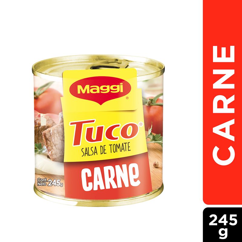 Maggi Tuco Salsa de Tomate Sabor Carne 245 grs