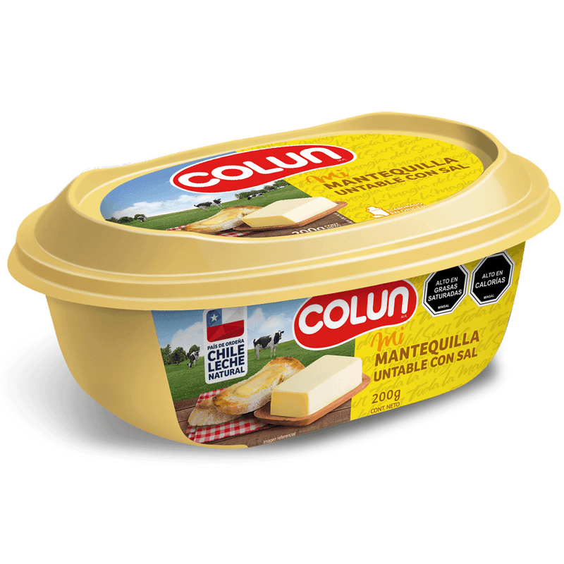 Colun Pote Mantequilla Untable con Sal 200 grs