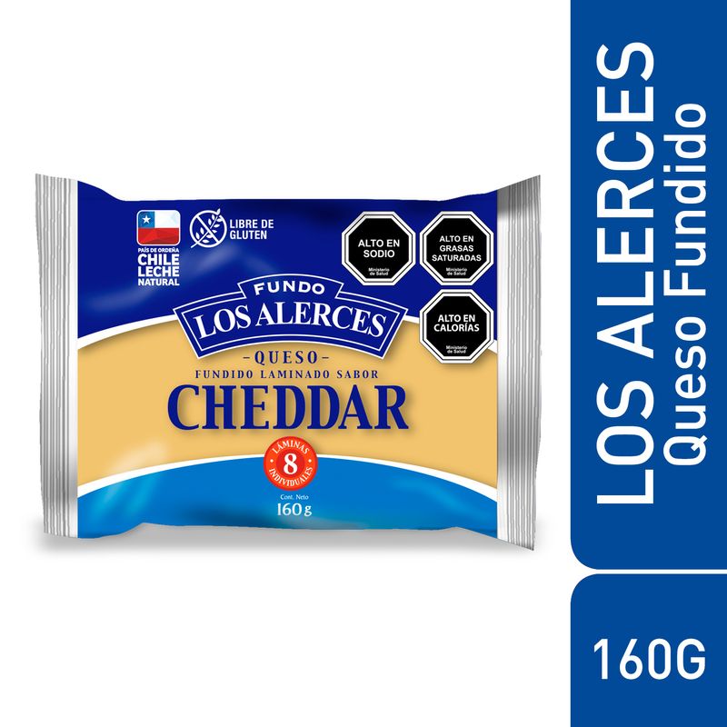 Colun Los Alerces Queso Cheddar 160g