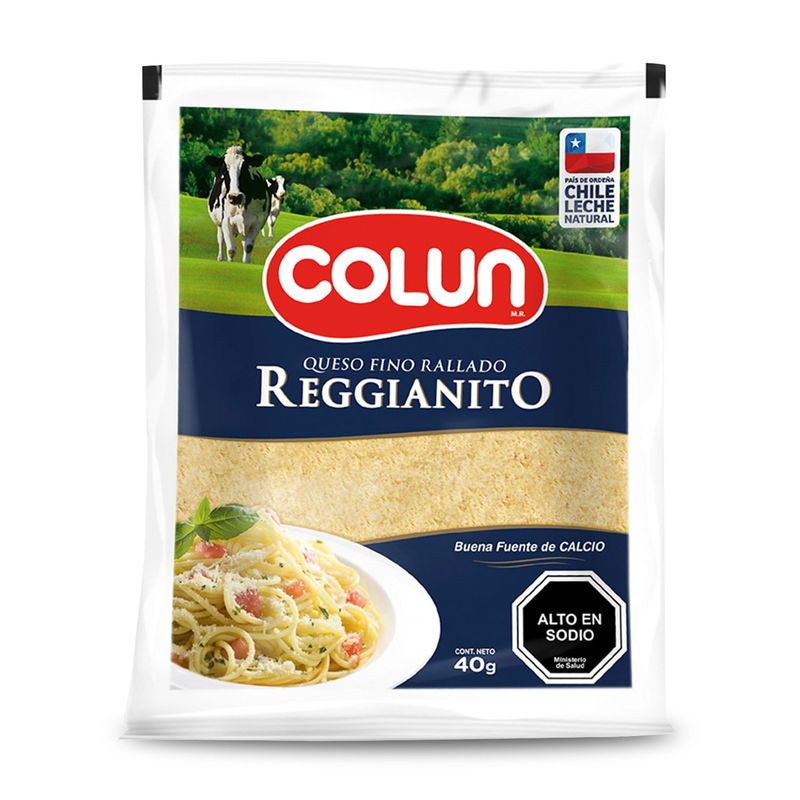 Colun Queso Reggianito Rallado 40 grs