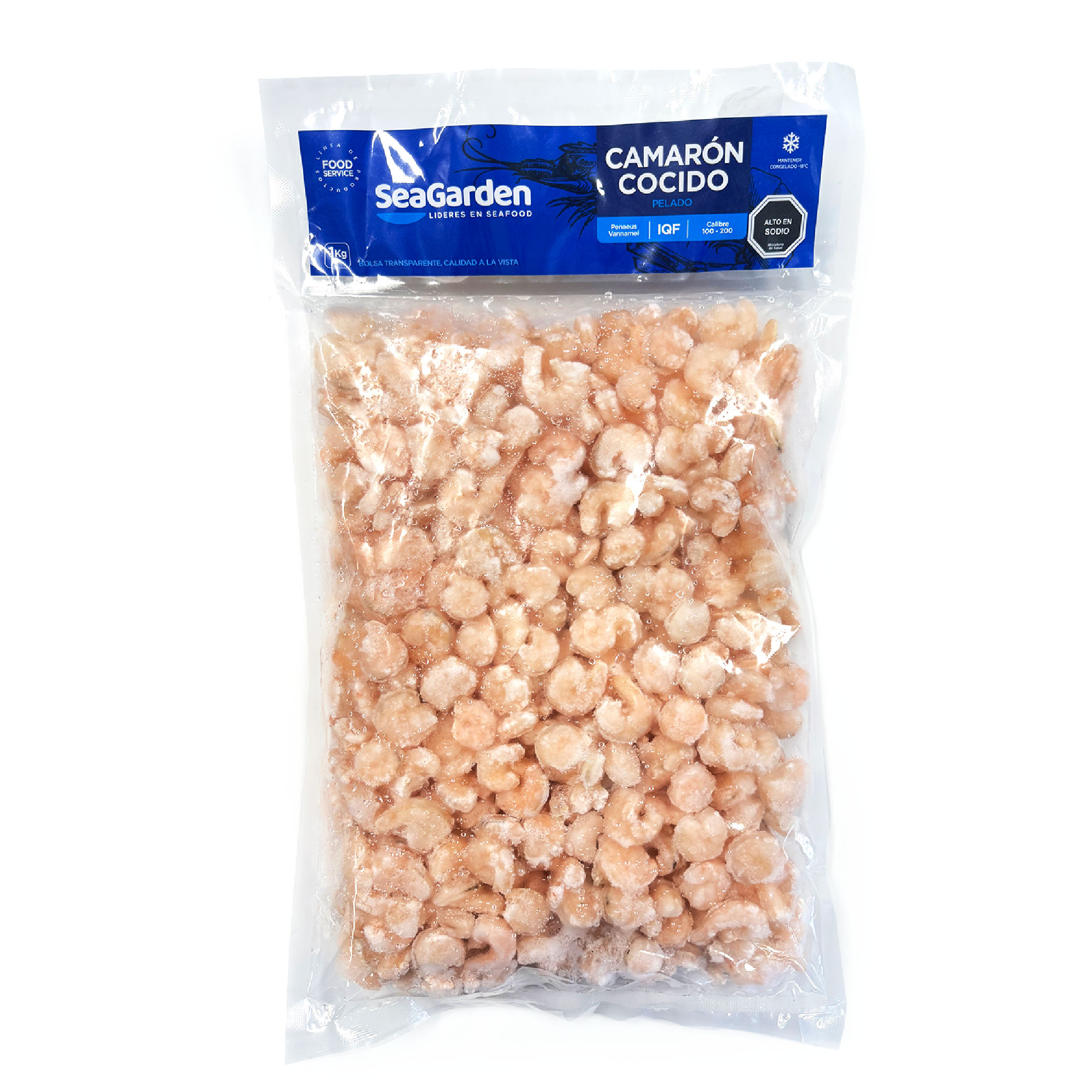 Marine-Gag  Camaron 100/200 Cocido Pelado 1 Kg