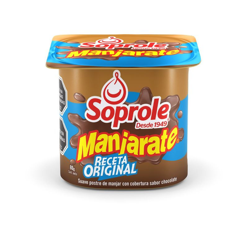 Soprole Manjarate Original 80 grs
