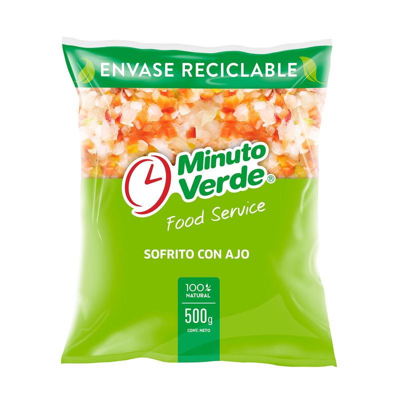 Minuto Verde Sofrito con Ajo 500 grs