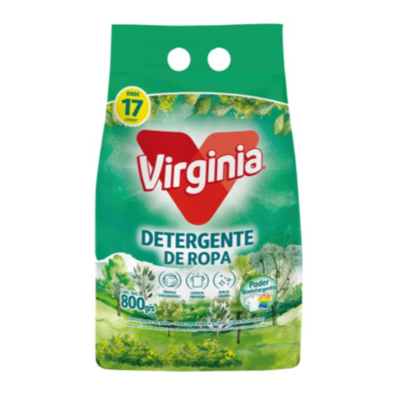 Virginia Detergente Polvo 800 grs