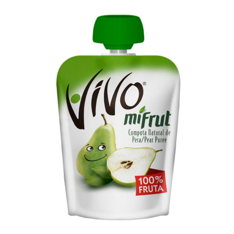Vivo Mifrut Compota Pera 90 grs