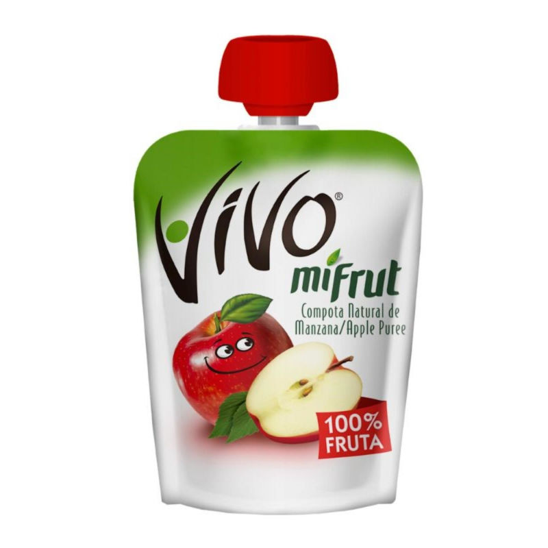 Vivo Mifrut Compota Manzana 90 grs