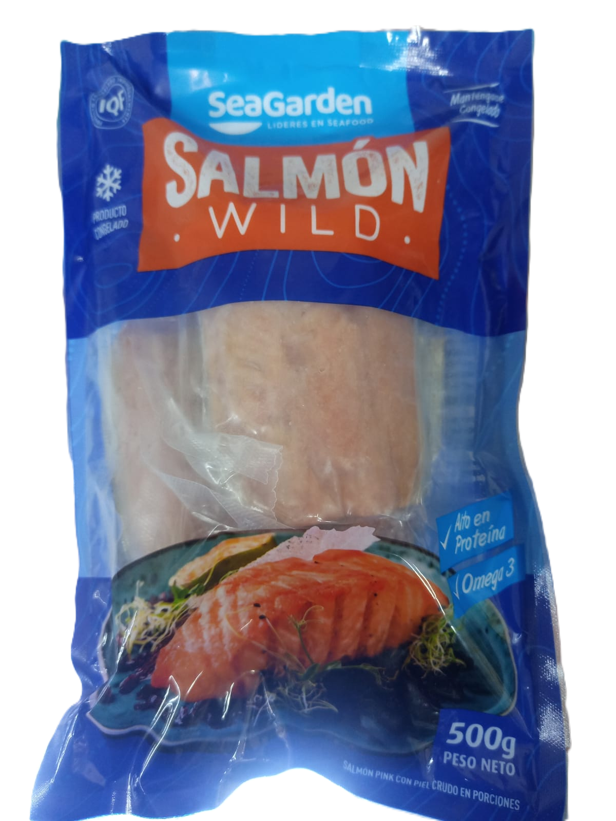 Salmon Con Piel Porcion Por Kg