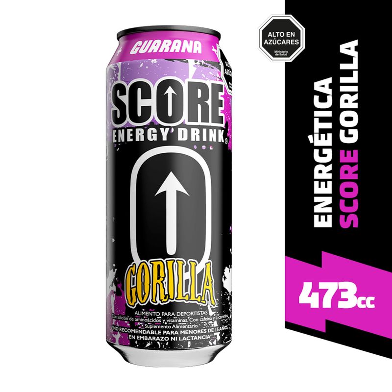 Score Bebida Energética Fruit Punch 473 ml