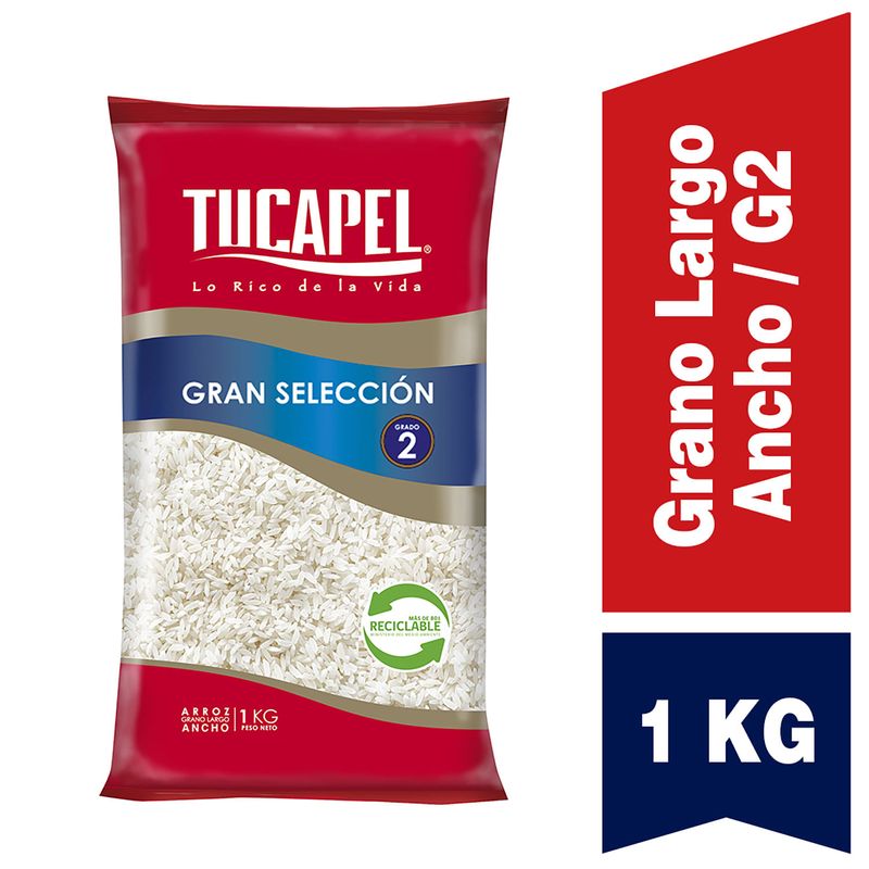 Tucapel Arroz Gran Selección Grado 2 1 kg