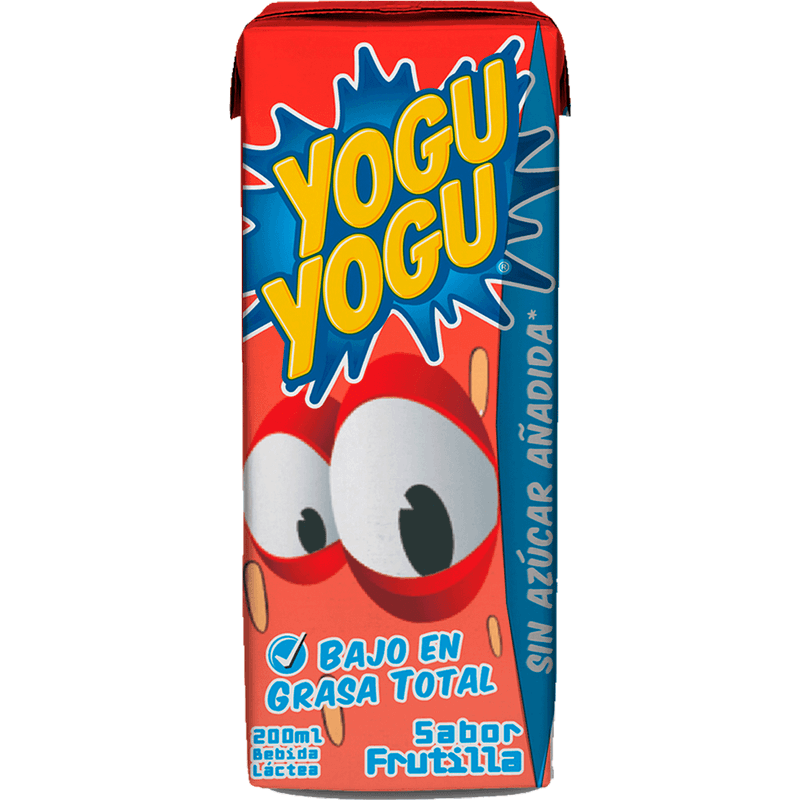 Yogu Yogu Pack 6 un Frutilla 200 ml