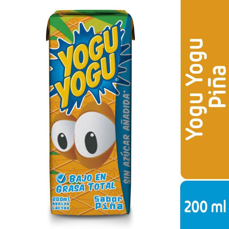 Yogu Yogu Pack 6 un Piña 200 ml
