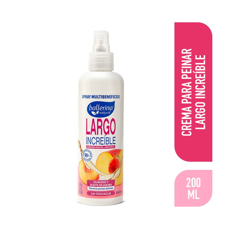 Ballerina Spray Multibeneficios Largo Increíble 200 ml