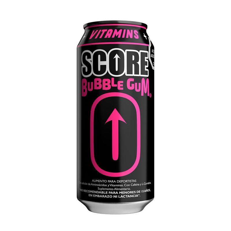 Score Bebida Energética Bubble Gum 473 ml