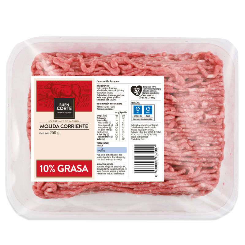 Karmac Carne Molida de Vacuno 250 grs