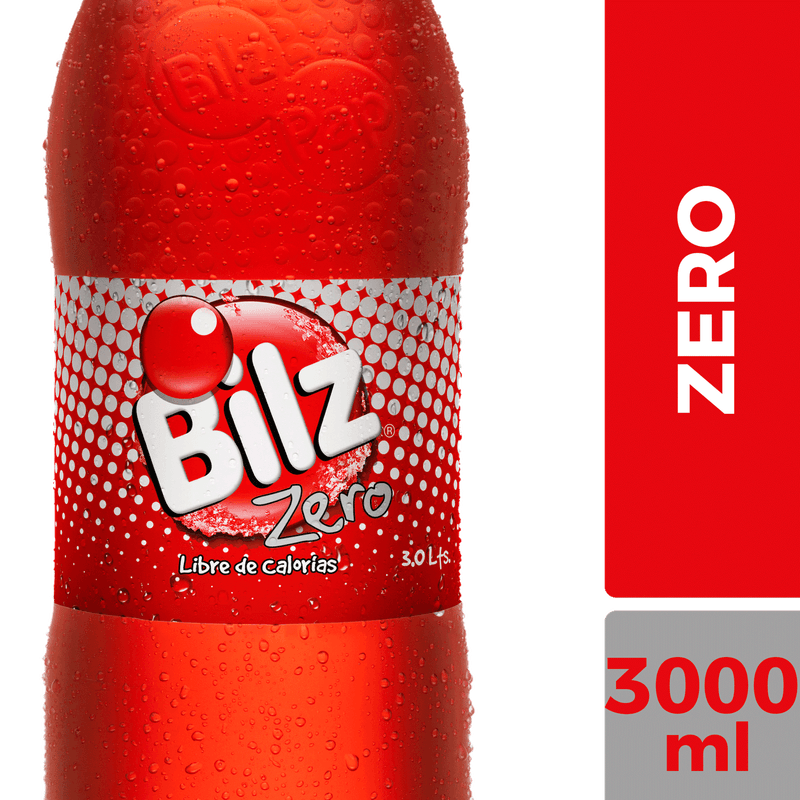 Bilz Zero Gaseosa 3 Lts
