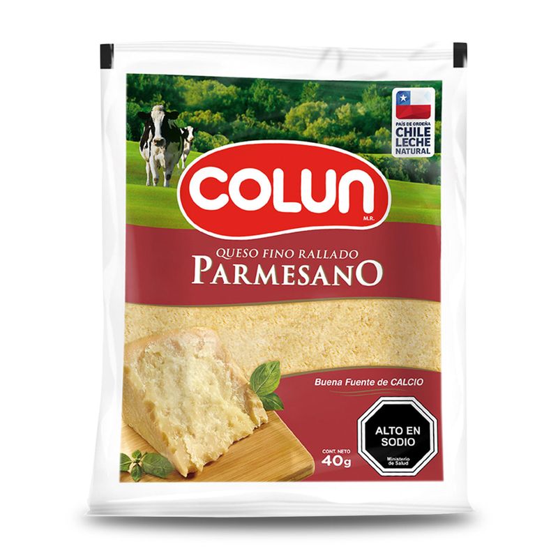 Colun Queso Parmesano Rallado 40grs