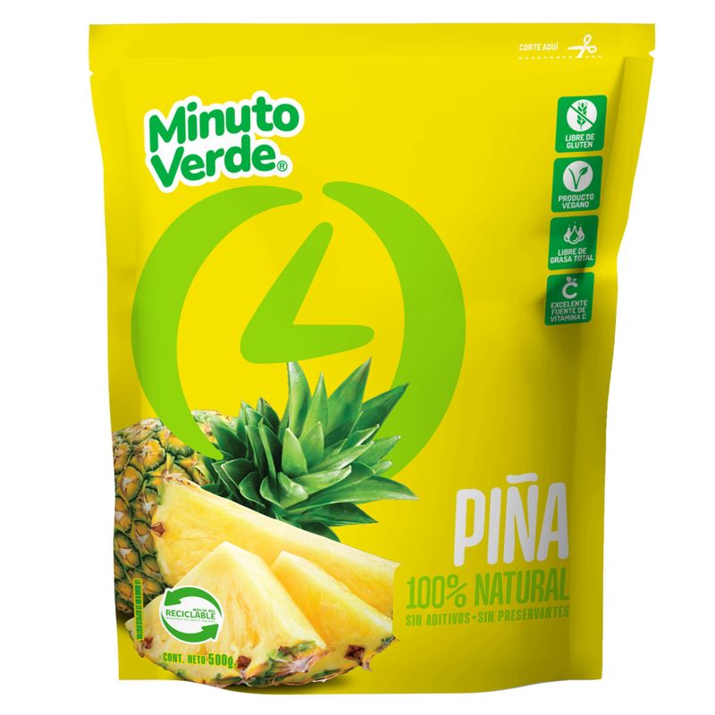 Minuto Verde Piña en Trozo 500 grs