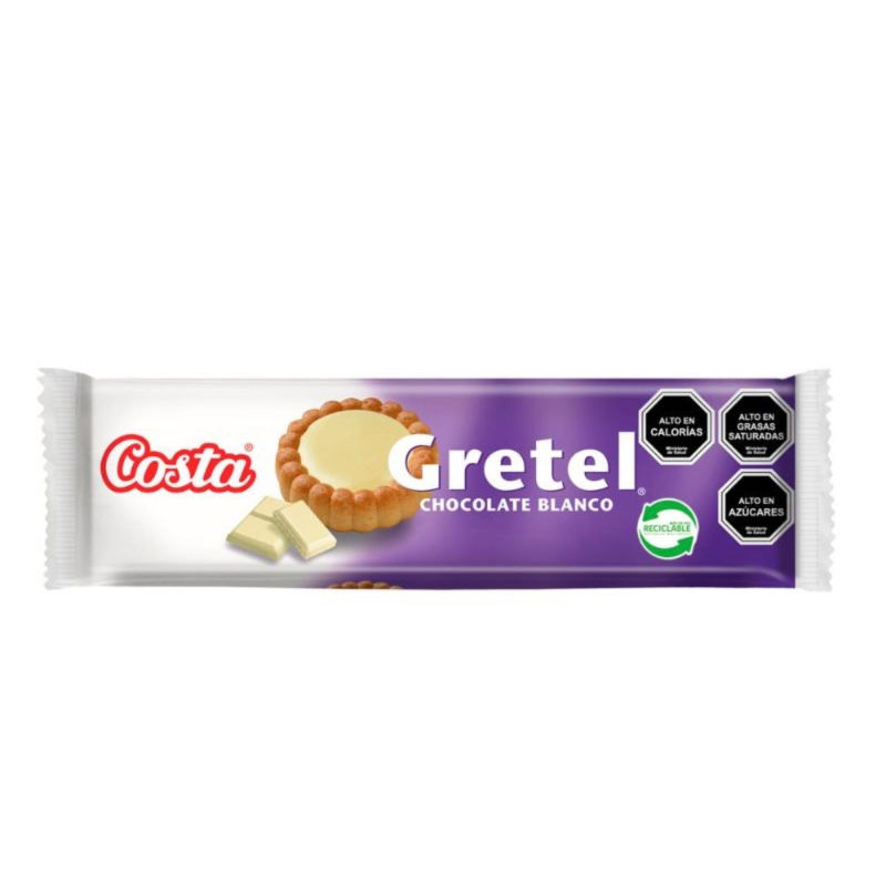 Costa Gretel Chocolate Blanco 85 grs