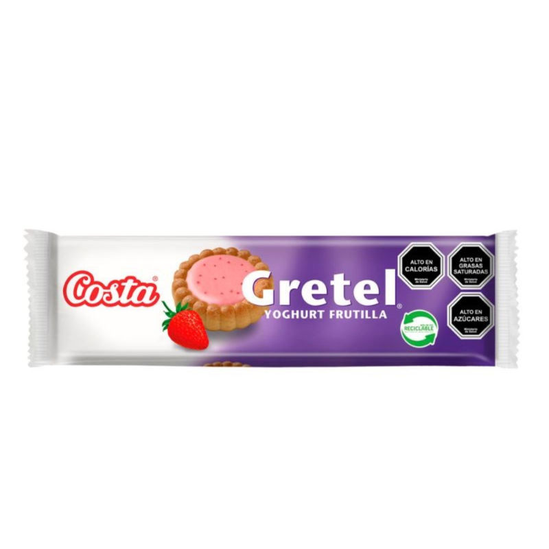 Costa Gretel Yoghurt Frutilla 85 grs