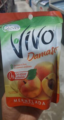 Vivo Mermelada Damasco 0 azucar 175 grs