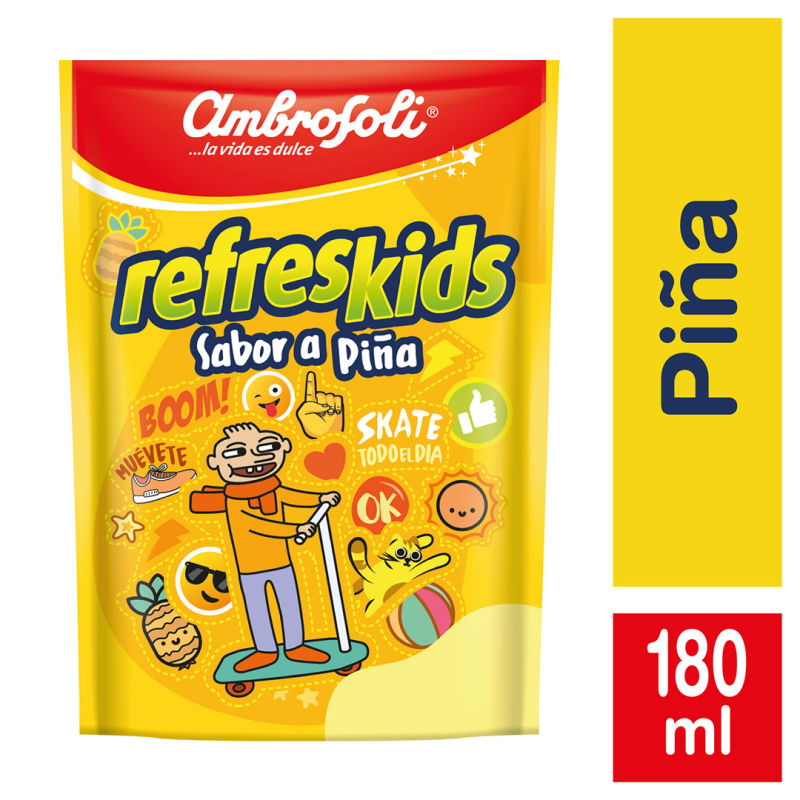 Ambrosoli Refreskids Piña 180 ml