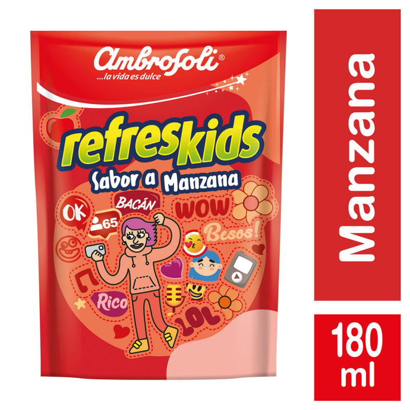 Ambrosoli Refreskids Manzana 180 ml