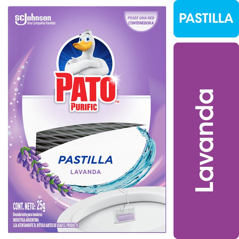 Pato Purific Pastilla Lavanda 25 grs