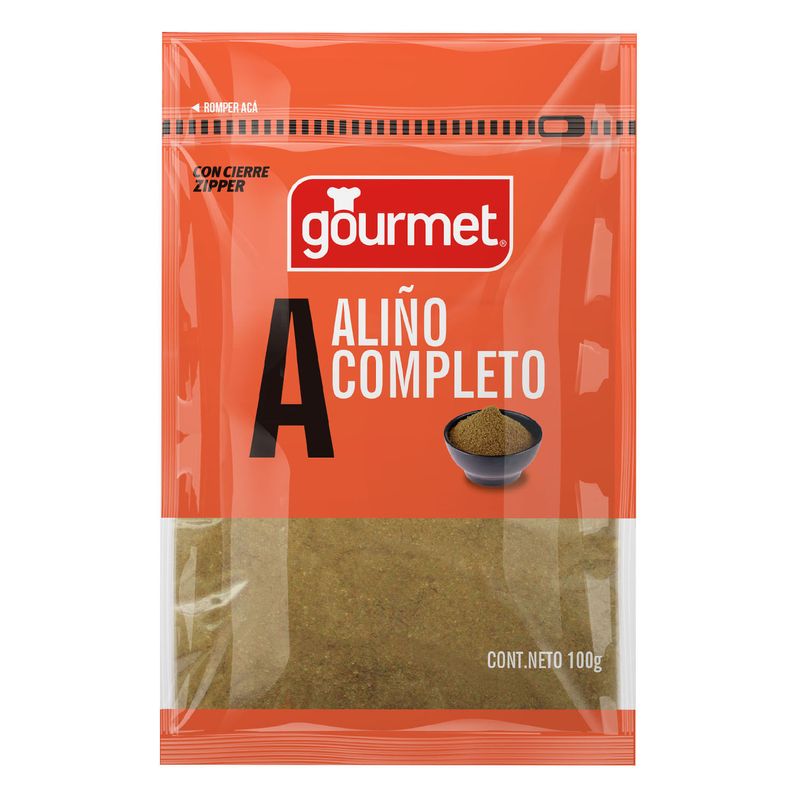 Gourmet Aliño Completo 100 grs