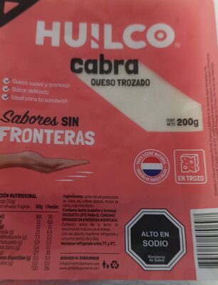 Huilco Queso de Cabra Trozado 200 grs