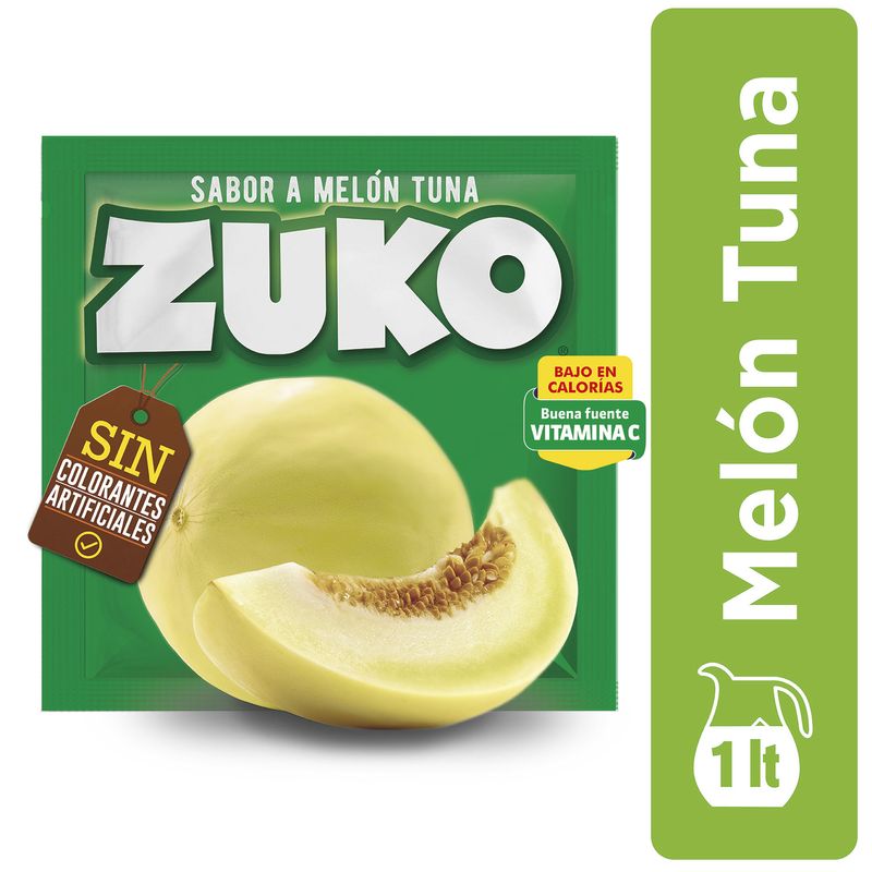 Zuko Jugo Polvo Melón Tuna 15 grs