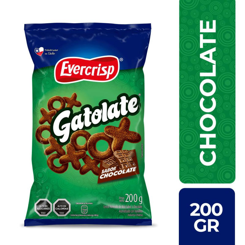 Evercrisp Gatolate 200 grs