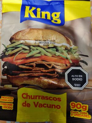King Churrasco de Vacuno 90 grs