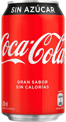 Andina Coca Cola Sin Azucar Lata 350 ml