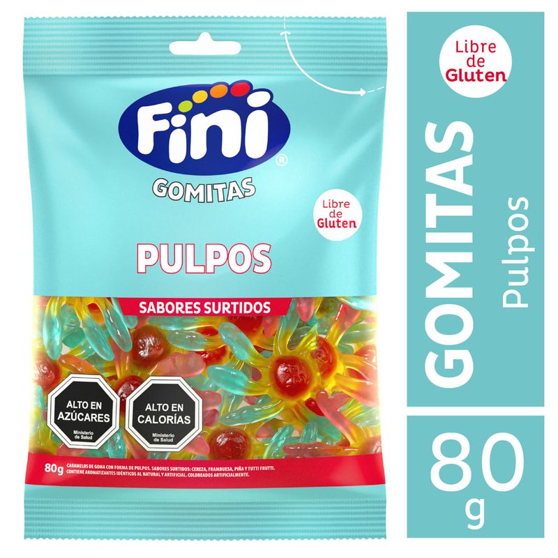 Fini Gomitas Pirate Skulls Calaveras 80 grs