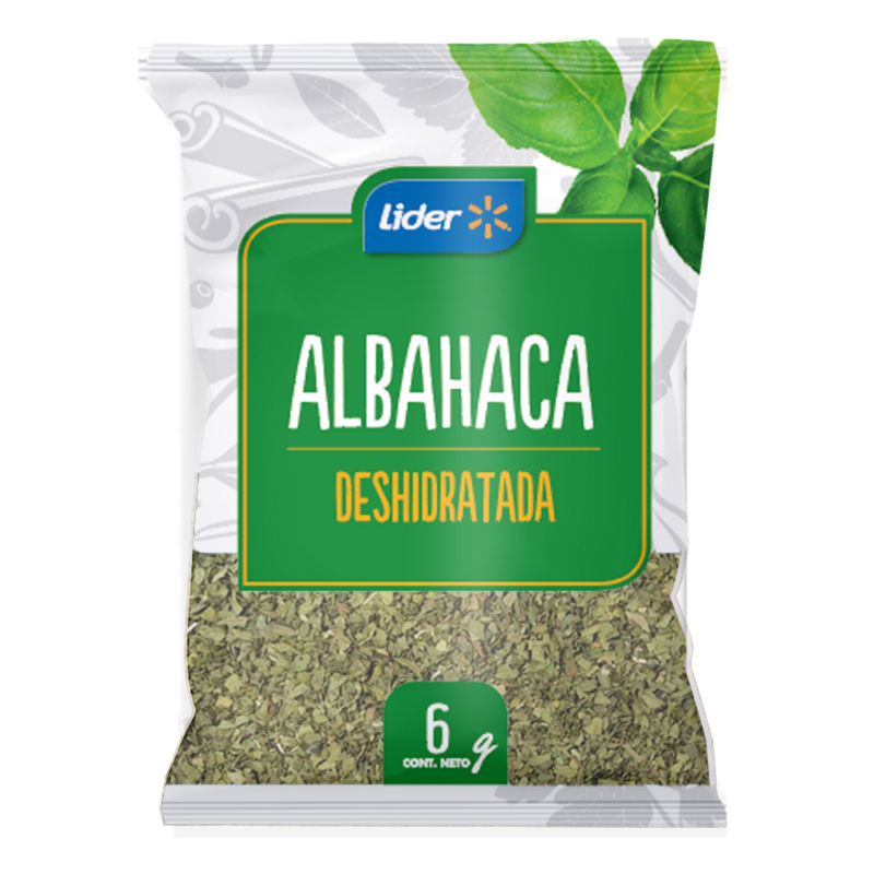 Gourmet Albahaca Deshidratada 6 grs