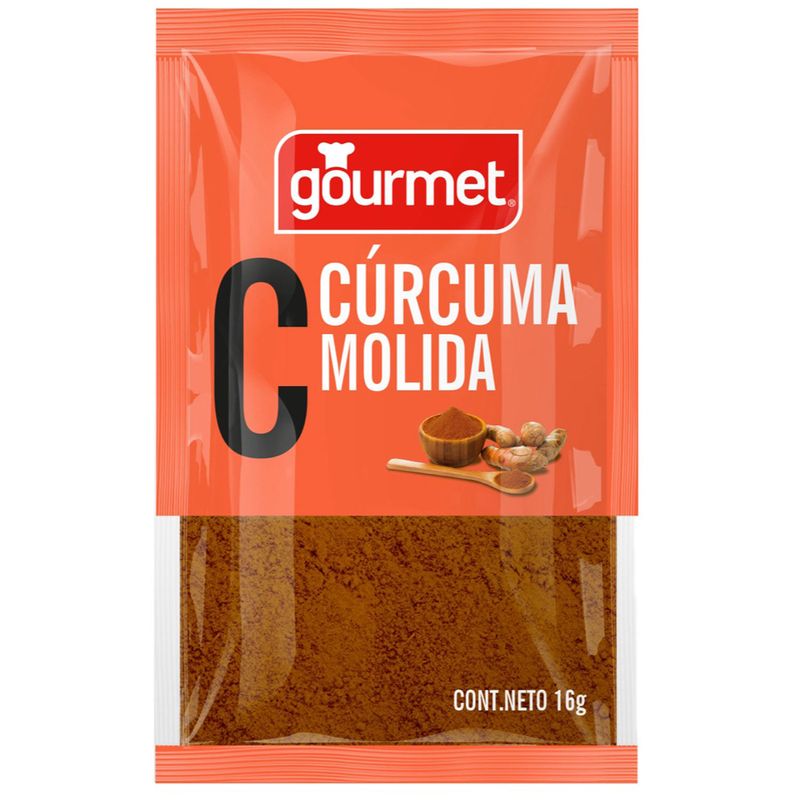 Gourmet Curcuma Molida 16 grs
