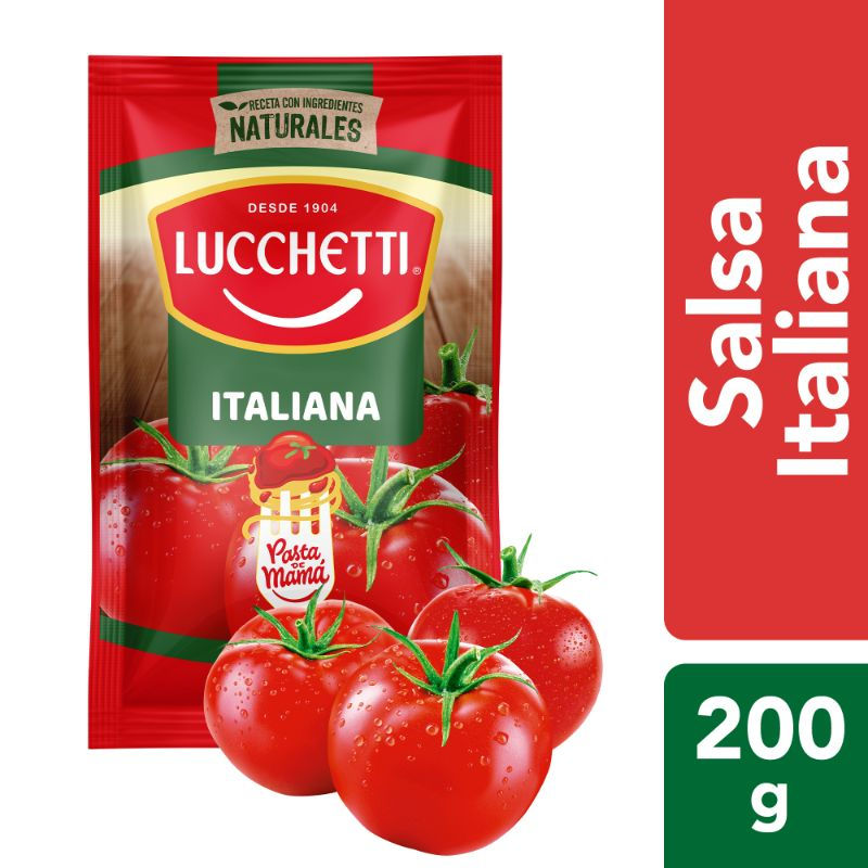 Lucchetti Salsa de Tomate Italiana 200 grs
