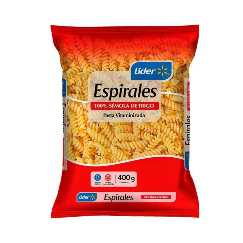 Parma Fideos Espirales 400 grs