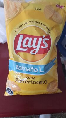 Evercrisp Lays Corte Americano Tamaño L 180grs