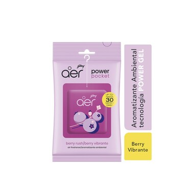 Aer. Pocket Aromatizante Berry Vibrante 10grs