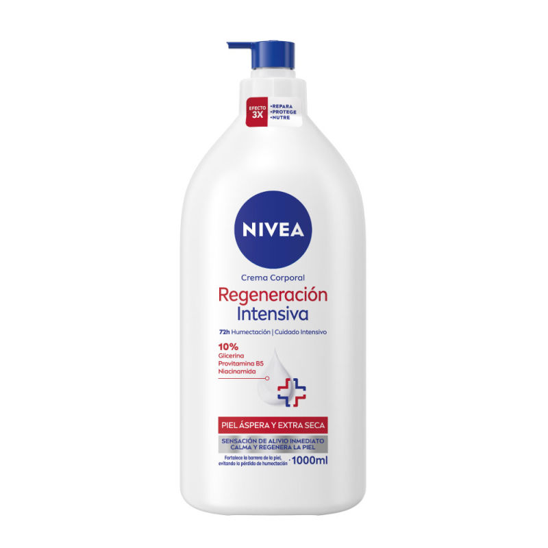 Nivea Crema Corporal Regeneracion Intensiva 1000ml