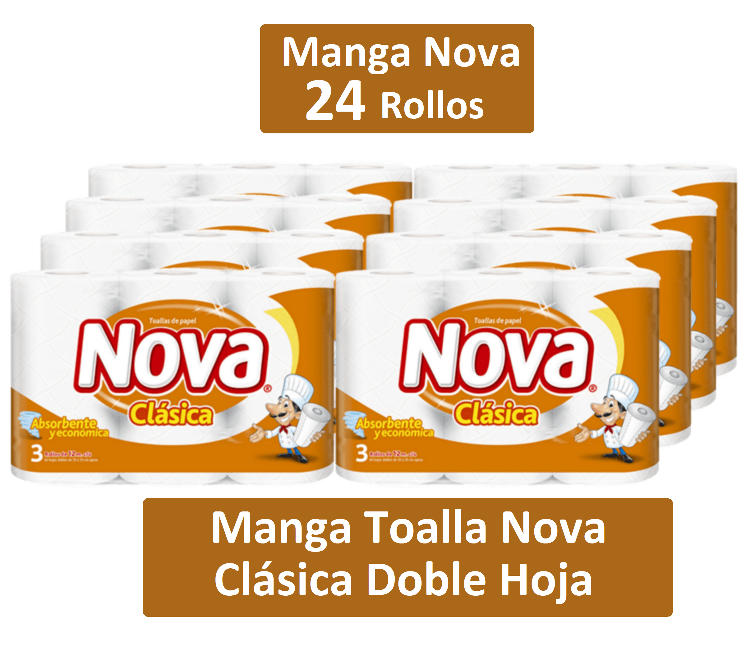 Nova Clasica 2 Rollos de 14m