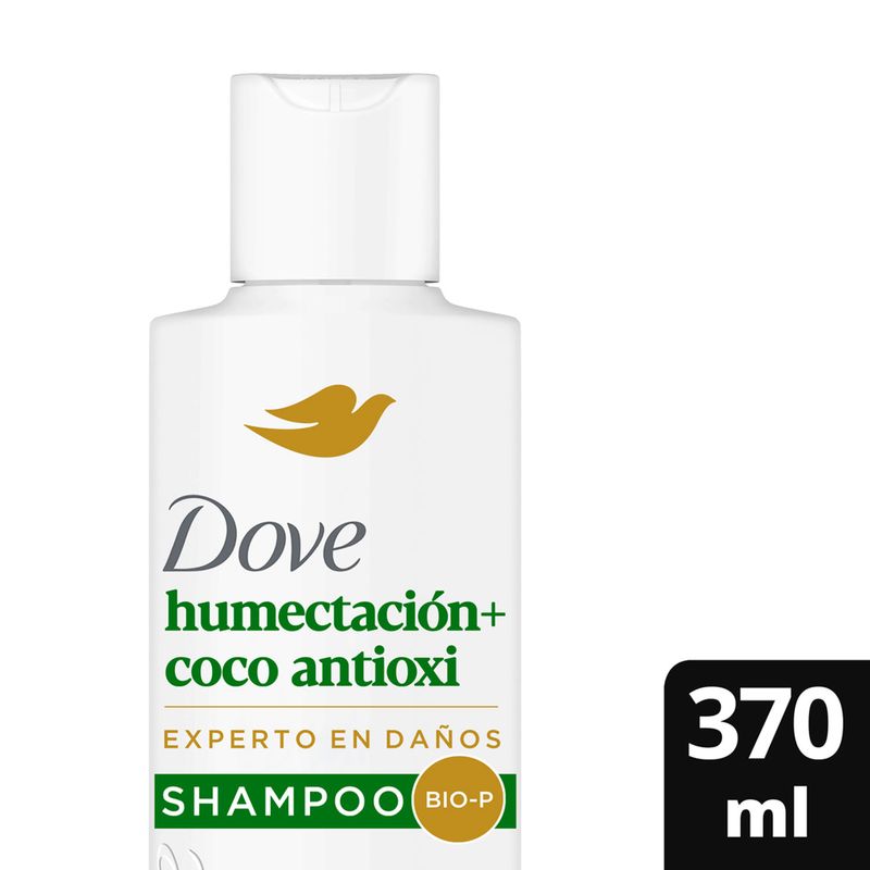 Dove Shampoo Humectación Coco Antioxi 370ml